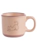 Villa d´Este 6-delige set: koffiekoppen "Mocha Miao" beige/bruin - 90 ml