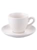 Villa d´Este 6-delige set: koffiekoppen "Horeca" wit - 90 ml