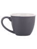 Villa d´Este 6er-Set: Kaffeetassen "Forma" in Grau - 100 ml