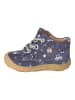 PEPINO Leren loopleerschoenen "Dots" donkerblauw