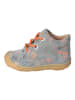 PEPINO Leren loopleerschoenen "Dots" grijs
