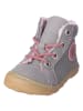 PEPINO Leder-Boots "Georgie" in Grau/ Rosa