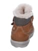 PEPINO Leder-Winterboots "Pedro" in Hellbraun