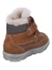PEPINO Leder-Winterboots "Pedro" in Hellbraun
