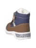 PEPINO Winterboots "Flo" in Dunkelblau/ Braun
