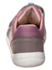 Ricosta Sneakers in Grau/ Hellblau/ Rosa