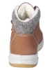 Ricosta Leder-Winterboots "Luan" in Hellbraun