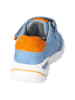 Ricosta Leder-Sneakers in Blau/ Orange