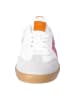 Ricosta Leren sneakers wit/roze