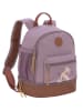 Lässig Rucksack "Adventure" in Lila/ Braun - (B)24,5 x (H)27 x (T)15,5 cm
