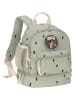 Lässig Rucksack "Happy Prints" in Grün - (L)24,5 x (B)15,5 x (H)27 cm