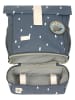 Lässig Rugzak "Happy Prints" blauw - (L)23 x (B)11 x (H)32,5 cm