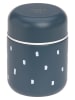 Lässig Thermohouder "Happy Prints" blauw - 350 ml