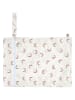 Lässig 2er-Set: Wickeltaschen ''Happy Rascals Heart'' in Lila/ Creme - (L)29 x (B)40 cm