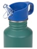 Lässig Edelstahl-Trinkflasche "Little Gang - Rainbow" in Grün - 500 ml