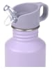 Lässig Edehlstahl-Trinkflasche "Little Gang - Heart" in Lila - 500 ml