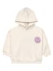 Lässig Hoodie "Little Gang Smile" in Creme