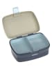Lässig Lunchbox "Cloud" in Dunkelblau/ Beige - (B)17,7 x (H)7,3 x (T)13,4 cm