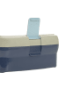 Lässig Lunchbox "Cloud" in Dunkelblau/ Beige - (B)17,7 x (H)7,3 x (T)13,4 cm