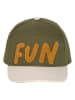 Lässig Cap "Fun" in Khaki/ Creme