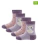 ewers 4er-Set: Thermo-Socken in Lila/ Rosa