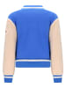 No-No Blouson "Darsy" in Blau/ Beige