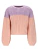 No-No Pullover "Kem" in Flieder/ Apricot