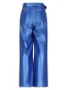 No-No Kunstleren broek "Simona" blauw