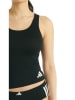 adidas Top in Schwarz