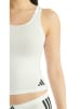 adidas Top w kolorze białym