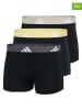 adidas 3-delige set: boxershorts zwart