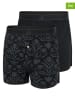 adidas 2er-Set: Boxershorts in Schwarz
