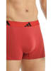 adidas 2er-Set: Boxershorts in Schwarz/ Rot