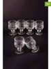 Hermia 6-delige set: glazen met steel - 150 ml