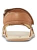 Bundgaard Leder-Sandalen "Haven" in Hellbraun