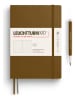 LEUCHTTURM1917 Kariertes Notizbuch in Braun - A5