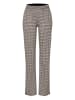 Rosner Hose in Camel/ Schwarz