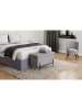 IDOMYA Essentials Aufbewahrungsbank "Loan" in Grau - (B)76 x (H)45 x (T)37 cm