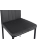 IDOMYA Factory 4-delige set: stoelen "Jade" antraciet/zwart - (B)41,5 x (H)96 x (D)39 cm