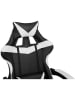IDOMYA Essentials Bureaustoel zwart/wit - (B)60 x (H)117,5 x (D)64 cm
