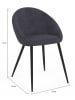 IDOMYA Factory 2er-Set: Esszimmerstühle "Dory" in Anthrazit - (B)54 x (H)77 x (T)52 cm