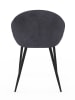 IDOMYA Factory 2-delige set: eetkamerstoelen "Dory" antraciet - (B)54 x (H)77 x (D)52 cm