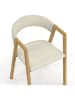 IDOMYA Factory 4er-Set: Esszimmerstühle ''Enola'' in Beige/ Creme - (B)46 x (H)74 x (T)48 cm