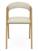 IDOMYA Factory 4er-Set: Esszimmerstühle ''Enola'' in Beige/ Creme - (B)46 x (H)74 x (T)48 cm