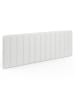 IDOMYA Essentials Wandbedhoofdbord "Céline" wit - (B)160 x (H)58 x (D)8 cm
