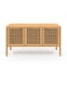IDOMYA Essentials Sideboard "Eve" in Hellbraun - (B)110 x (H)38 x (T)40 cm
