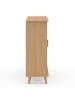 IDOMYA Essentials Komoda "Faustine" w kolorze jasnobrązowym - 70 x 81 x 30 cm