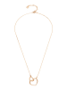 Ania Kruk Pozłacany naszyjnik z zawieszką - dł. 45 cm