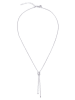 Ania Kruk Srebrny naszyjnik z elementem ozdobnym - dł. 46 cm