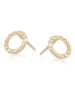 Ania Kruk Złote kolczyki-wkrętki